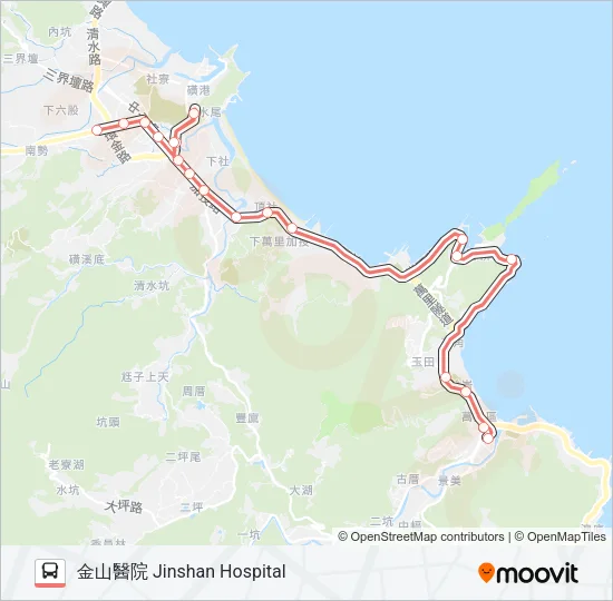 F923假日去 Bus Line Map