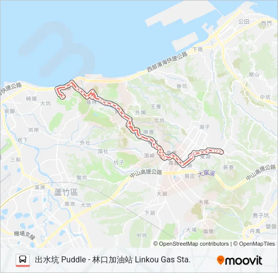 F237出水坑 Bus Line Map