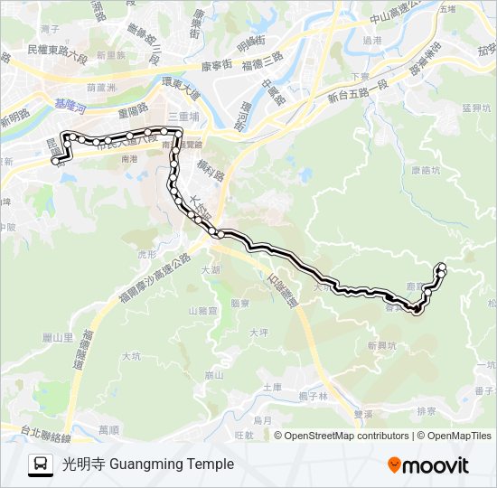 小5 Bus Line Map