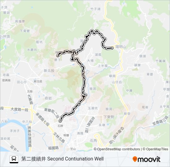 小8區 Bus Line Map
