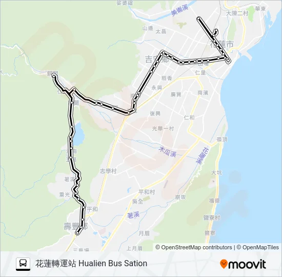 1139B Bus Line Map