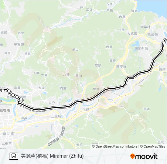 1573 Bus Line Map