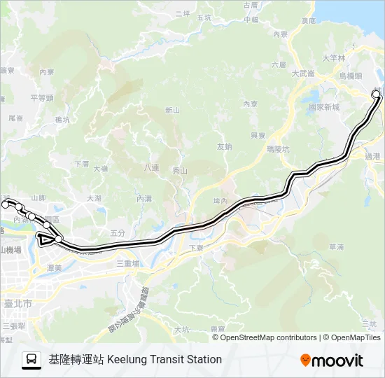 1573 Bus Line Map