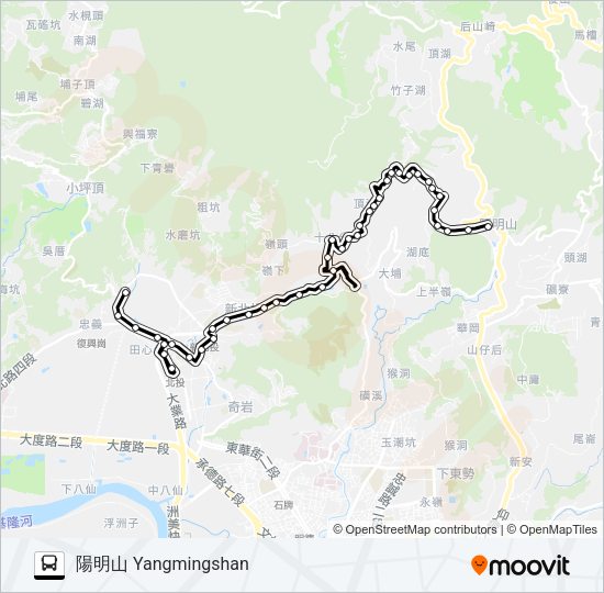 小9區 Bus Line Map