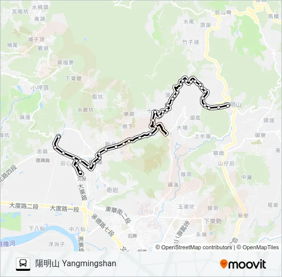 巴士小9區的線路圖