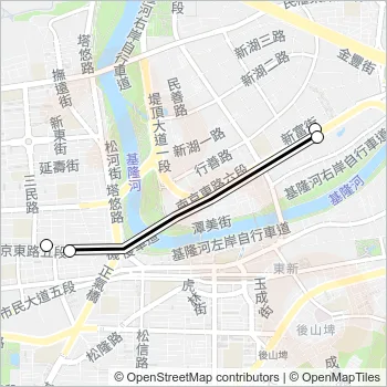 通勤29去程半 Bus Line Map