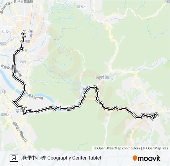 6268G Bus Line Map