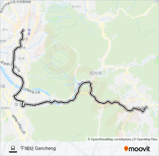 6268G Bus Line Map