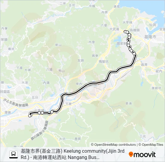 9026C Bus Line Map