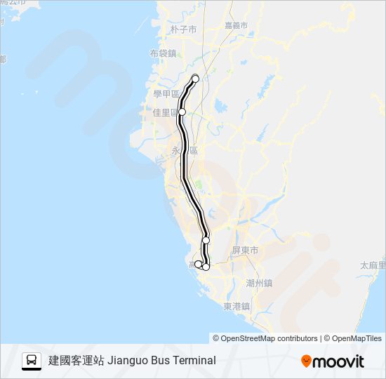 7512F bus Line Map