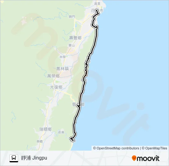 1140 Bus Line Map