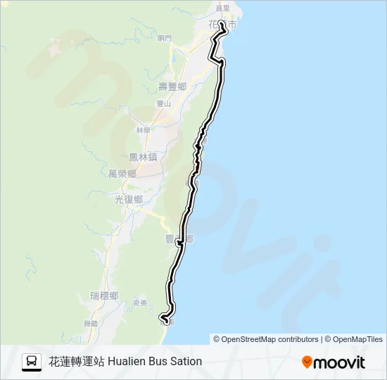 1140 Bus Line Map