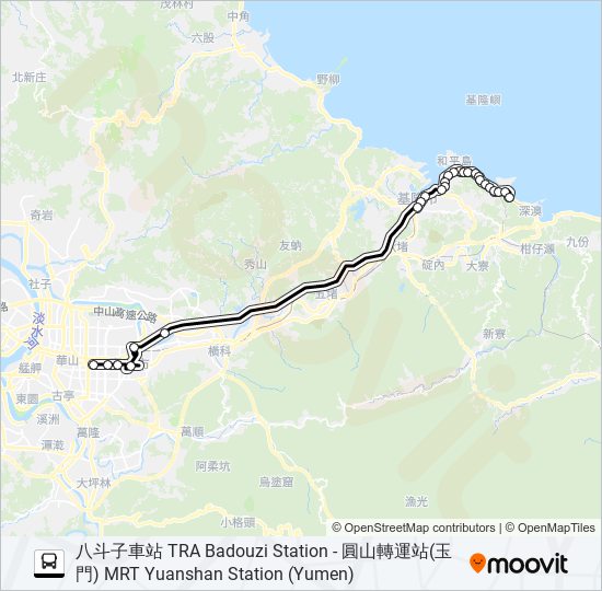 1579C bus Line Map