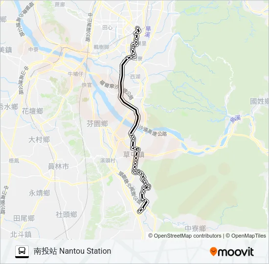 巴士6333E的線路圖