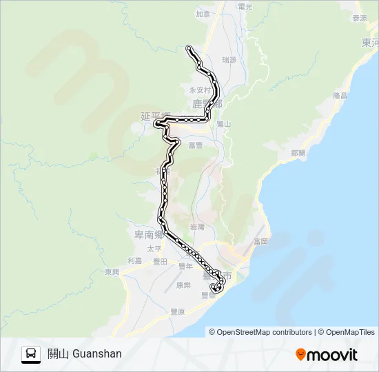 8167B Bus Line Map