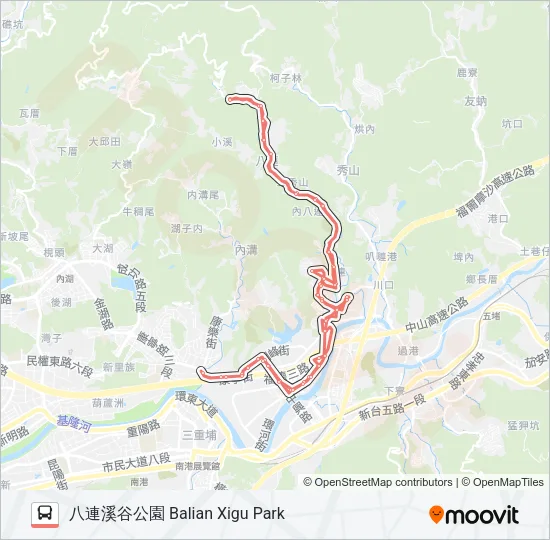 F919 Bus Line Map