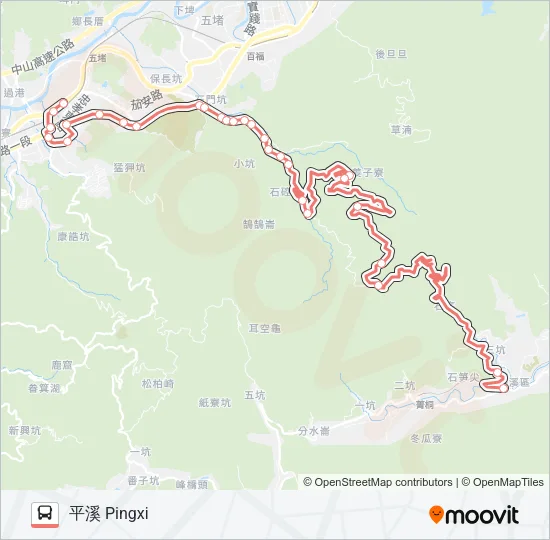 F920汐止 Bus Line Map