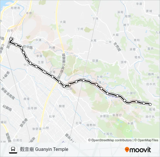 5819 Bus Line Map