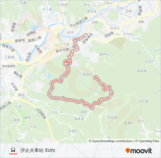 F903 Bus Line Map