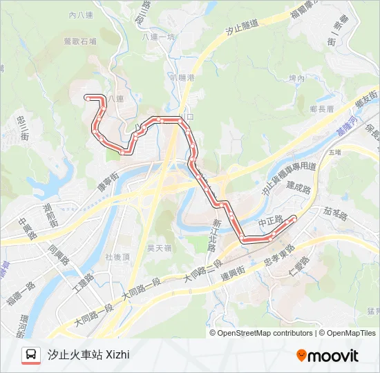 F909A Bus Line Map
