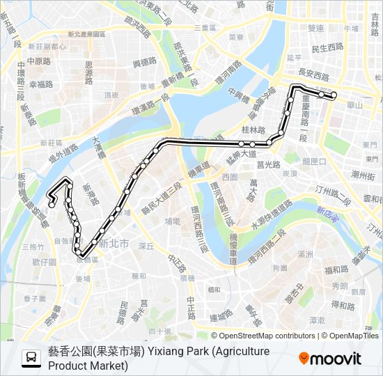 310區 Bus Line Map