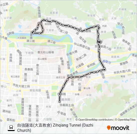 28 Bus Line Map