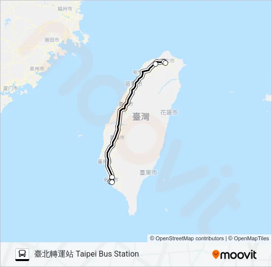 7513C Bus Line Map