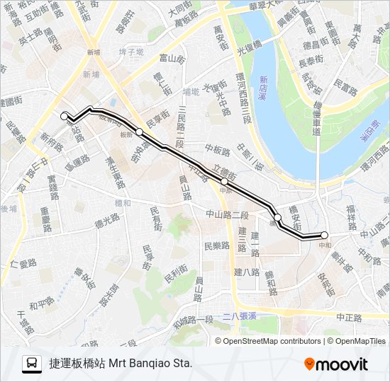 環狀線免費接駁區間車 Bus Line Map