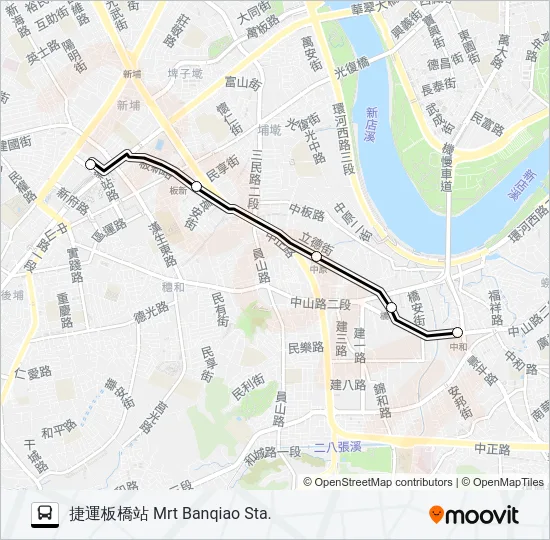 環狀線免費接駁區間車 Bus Line Map