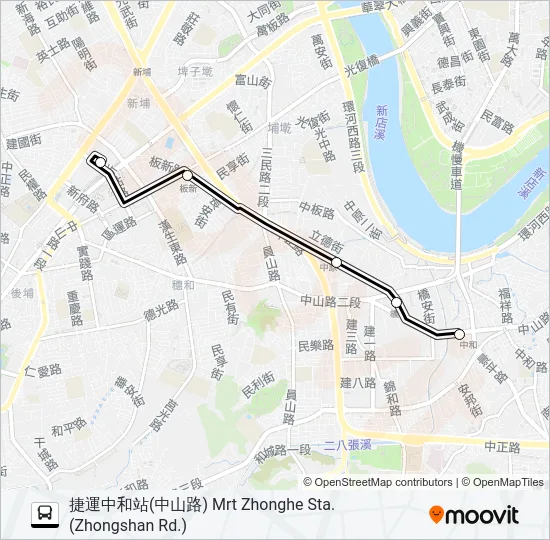 環狀線免費接駁區間車 Bus Line Map