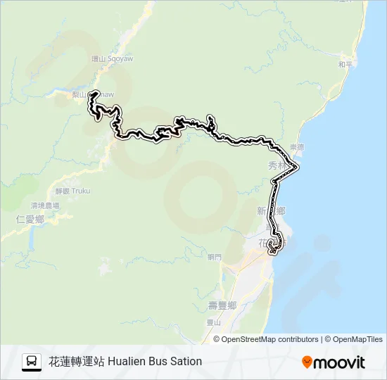 1141 Bus Line Map