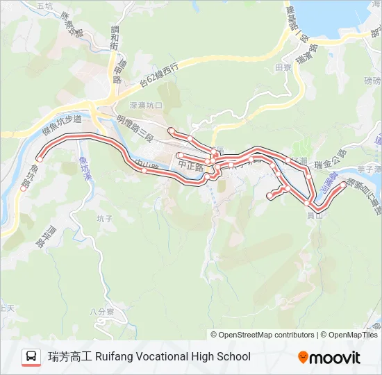 F807 Bus Line Map