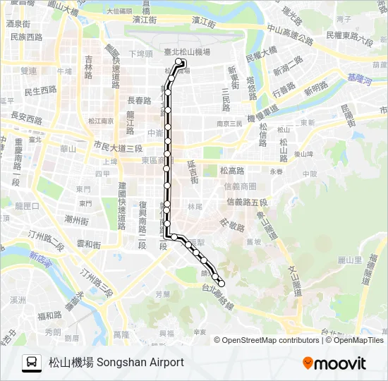 902區 Bus Line Map