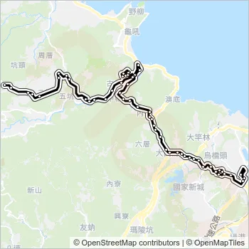 789區基隆轉運站 Bus Line Map