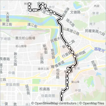 東環幹線 Bus Line Map