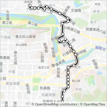 東環幹線 Bus Line Map