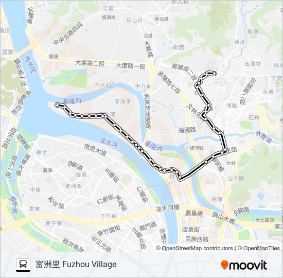 536區 bus Line Map