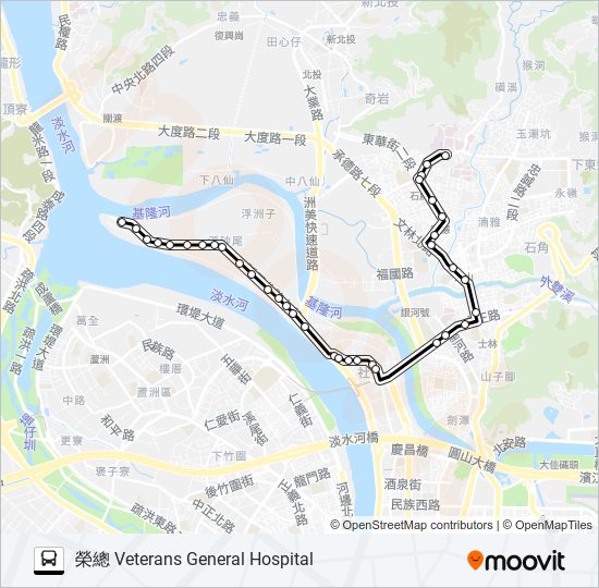 536區 bus Line Map