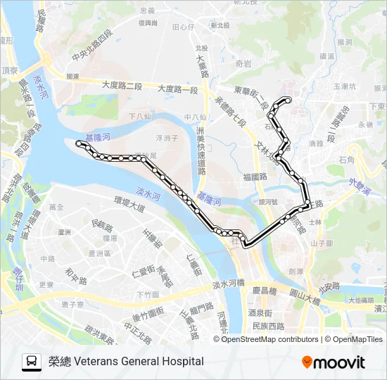536區 Bus Line Map