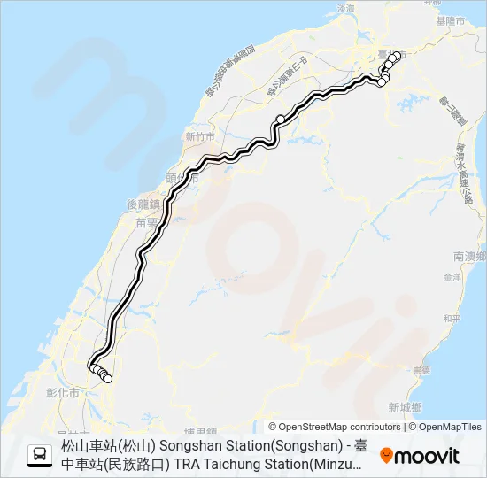 9012 Bus Line Map