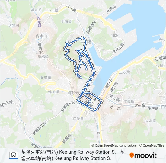 312 Bus Line Map