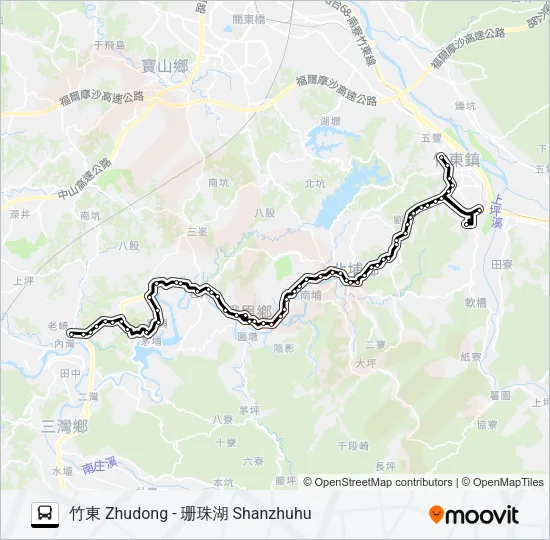 5609A Bus Line Map