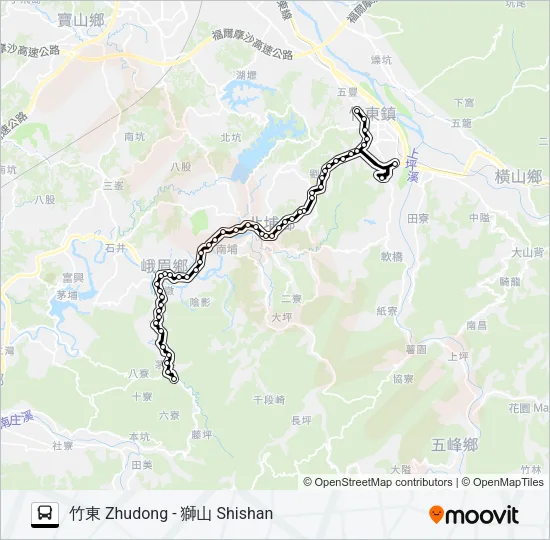 5626A Bus Line Map