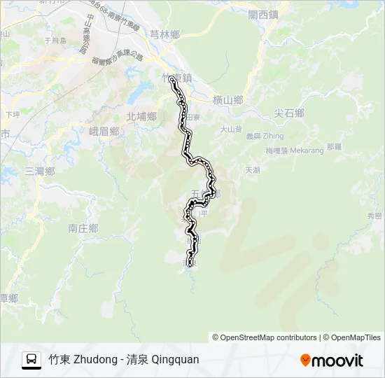 5630A Bus Line Map