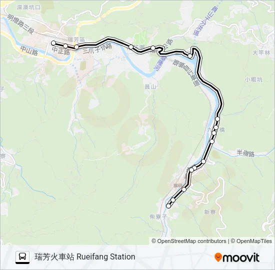 808區民廣場 Bus Line Map