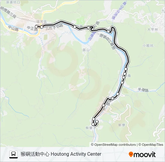 808區民廣場 Bus Line Map