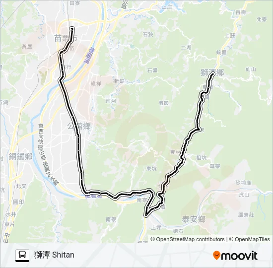 5657 Bus Line Map