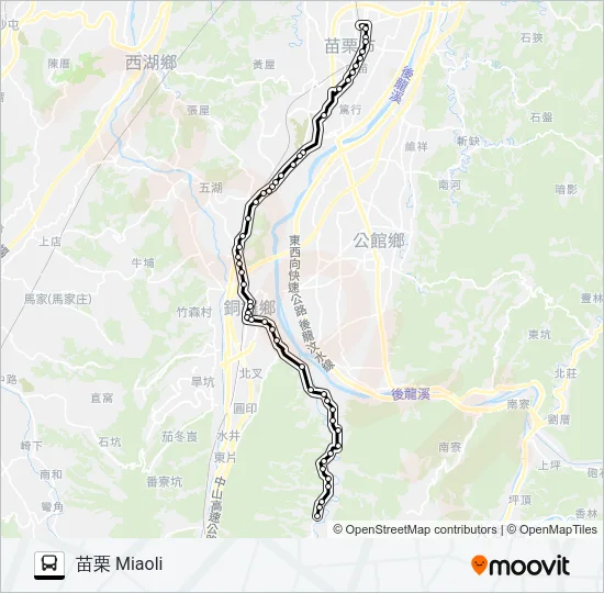 5658 Bus Line Map
