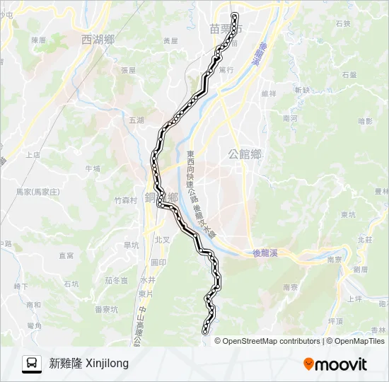 5658 Bus Line Map
