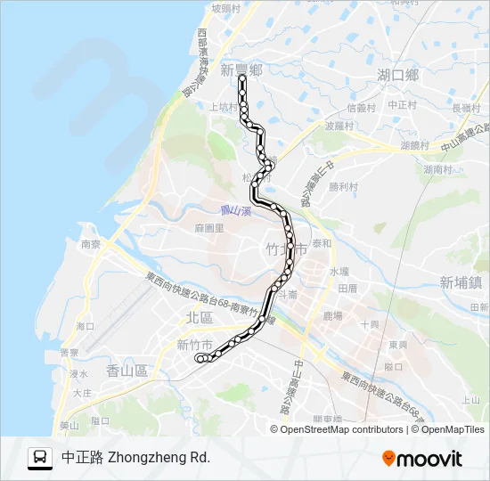 5606 Bus Line Map